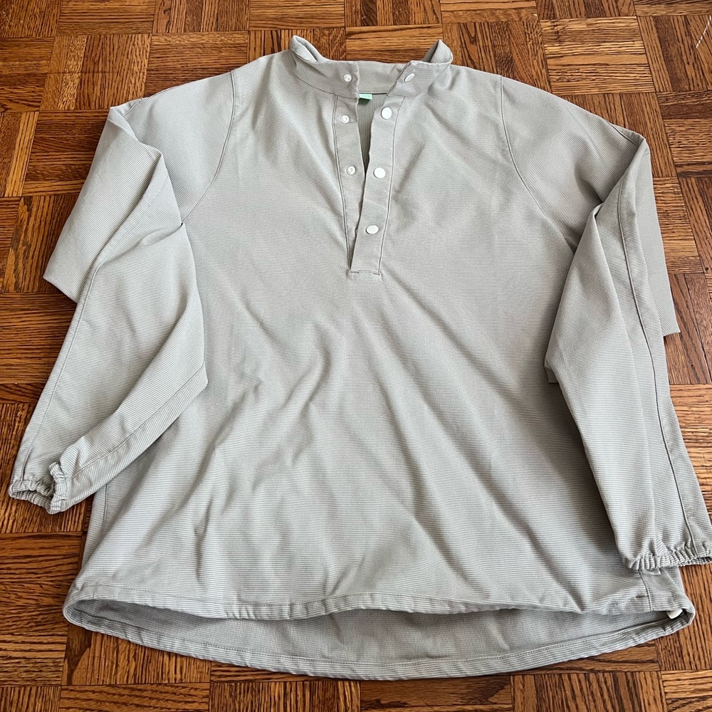 lululemon athletica Lab Woven Long Sleeve Henley Small